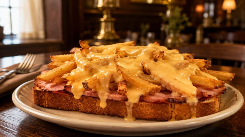 The Horseshoe Open Faced Sandwich
