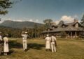 Artist Rendition of the Keweenaw Mountain Lodge in the 1930s
