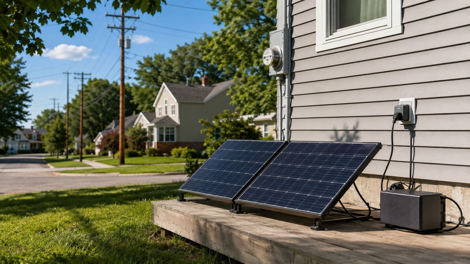 Michigan plug-in solar