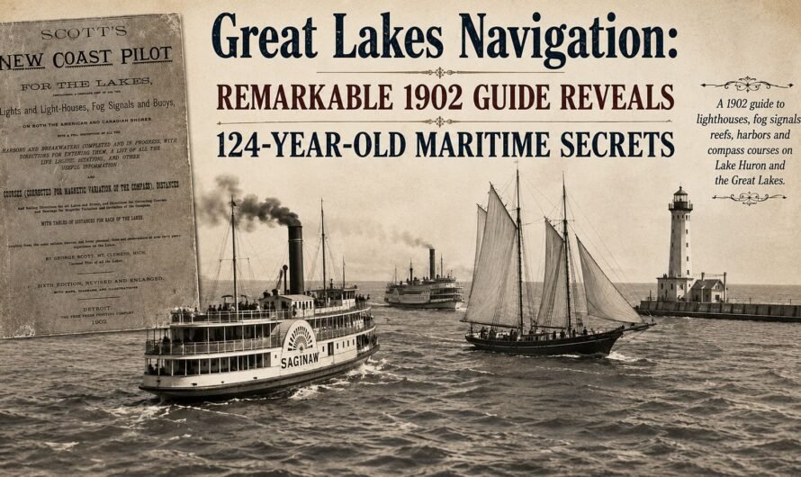 Great Lakes Navigation: Remarkable 1902 Guide Reveals 124-Year-Old Maritime Secrets
