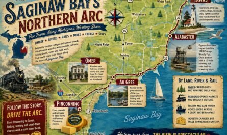 Saginaw Bays Northern Arc Map