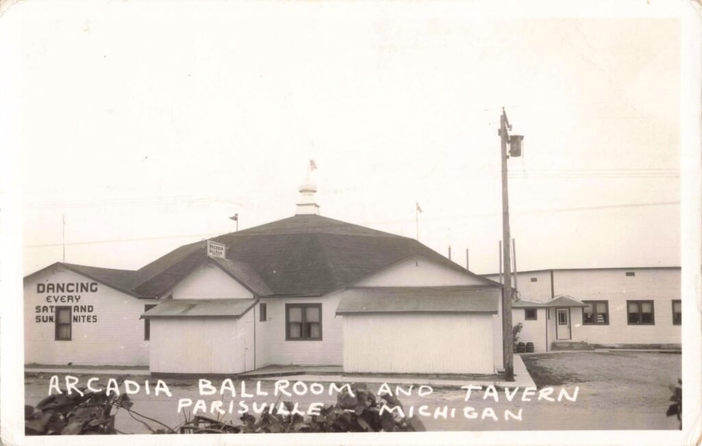 Historic ballroom and tavern building.