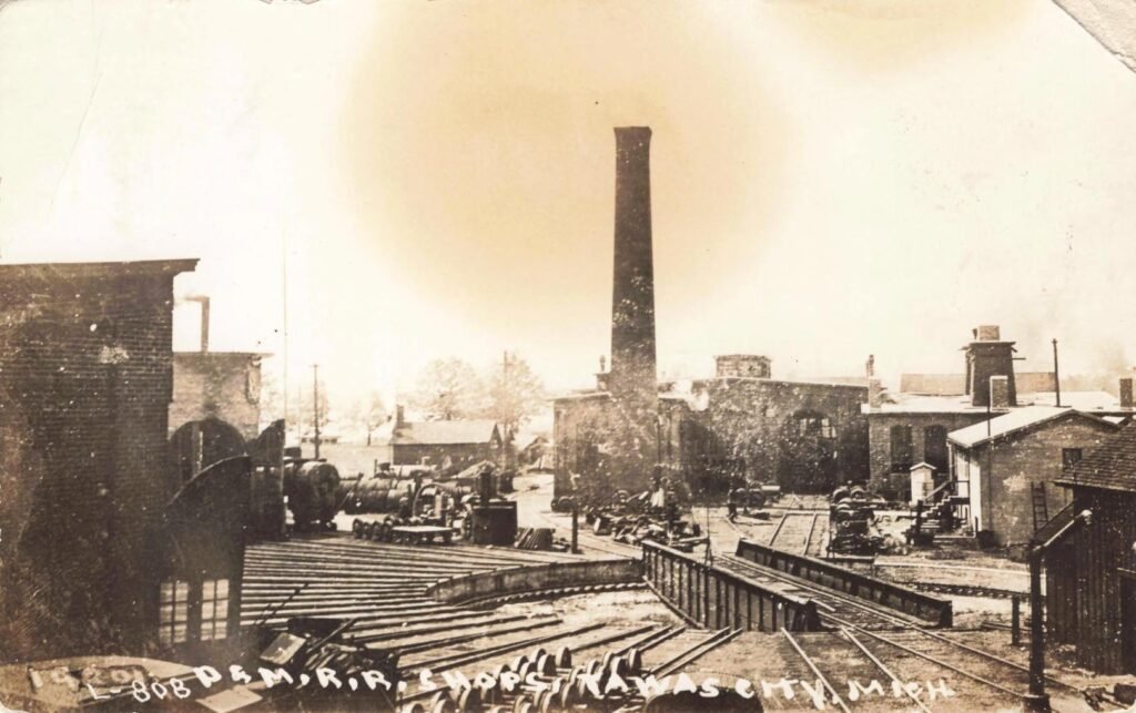 P & M. R.R. Shops, Tawas City, Mich.
Viewer