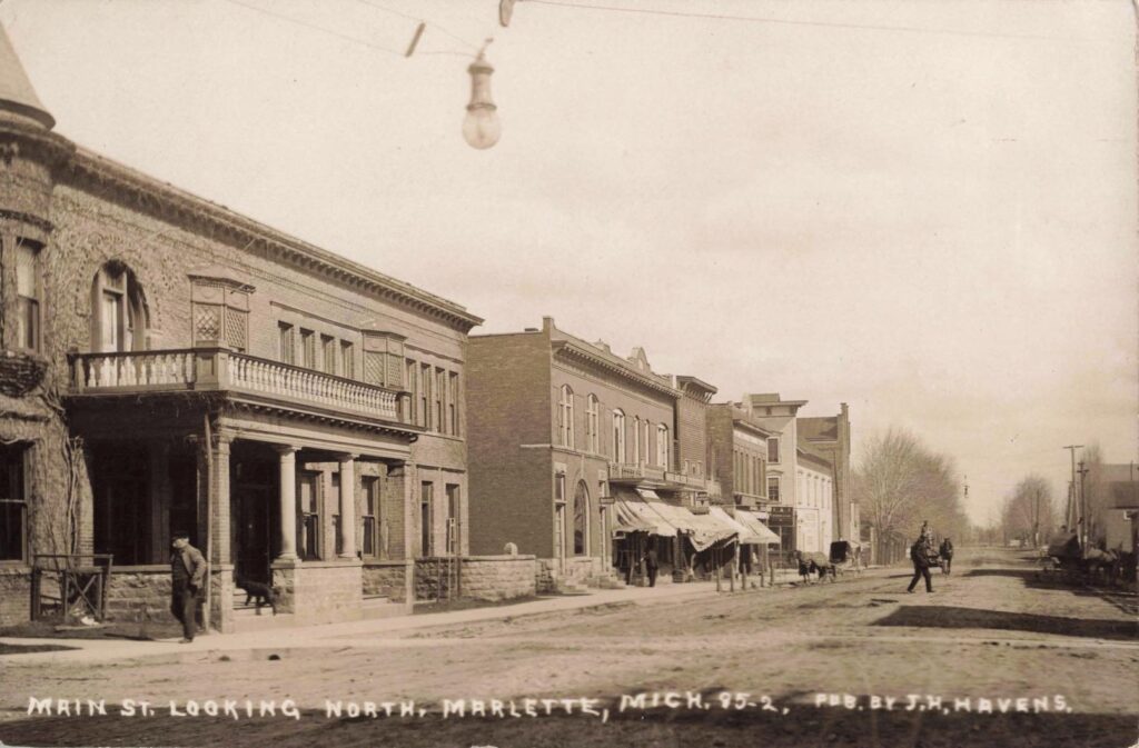 North Main Street in Marlette