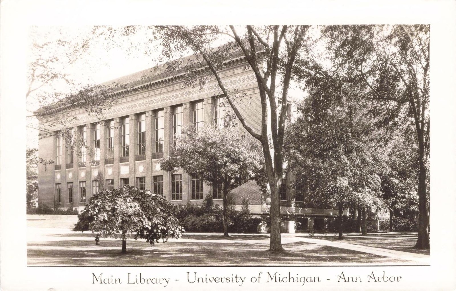 university of michigan records