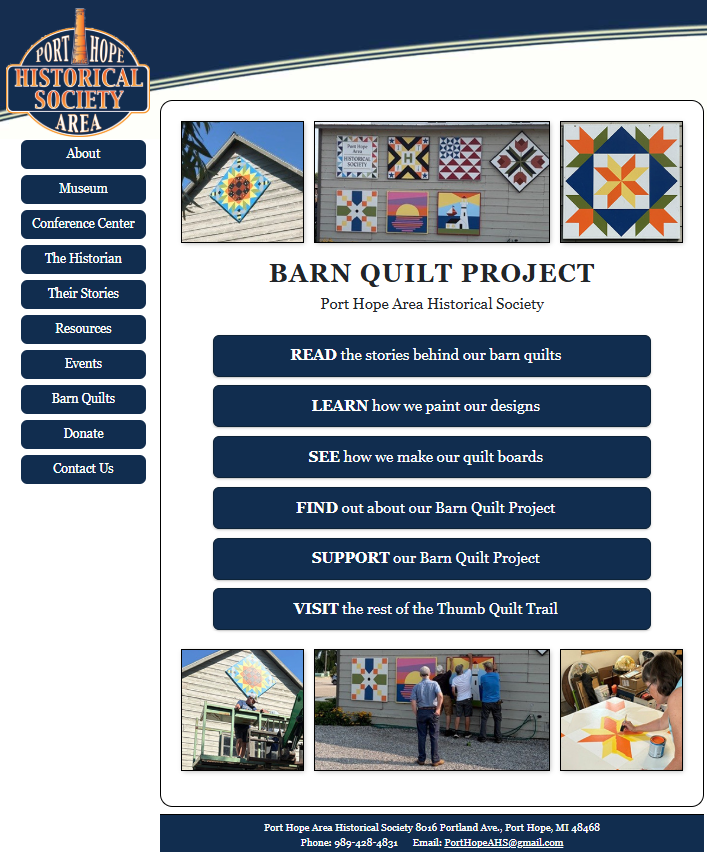 Port Hope Barn Quilts Homepage