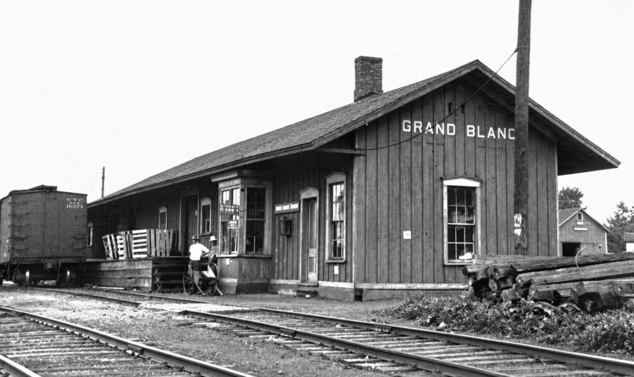 History of Grand Blanc Michigan – School Reform Began Behind Horses