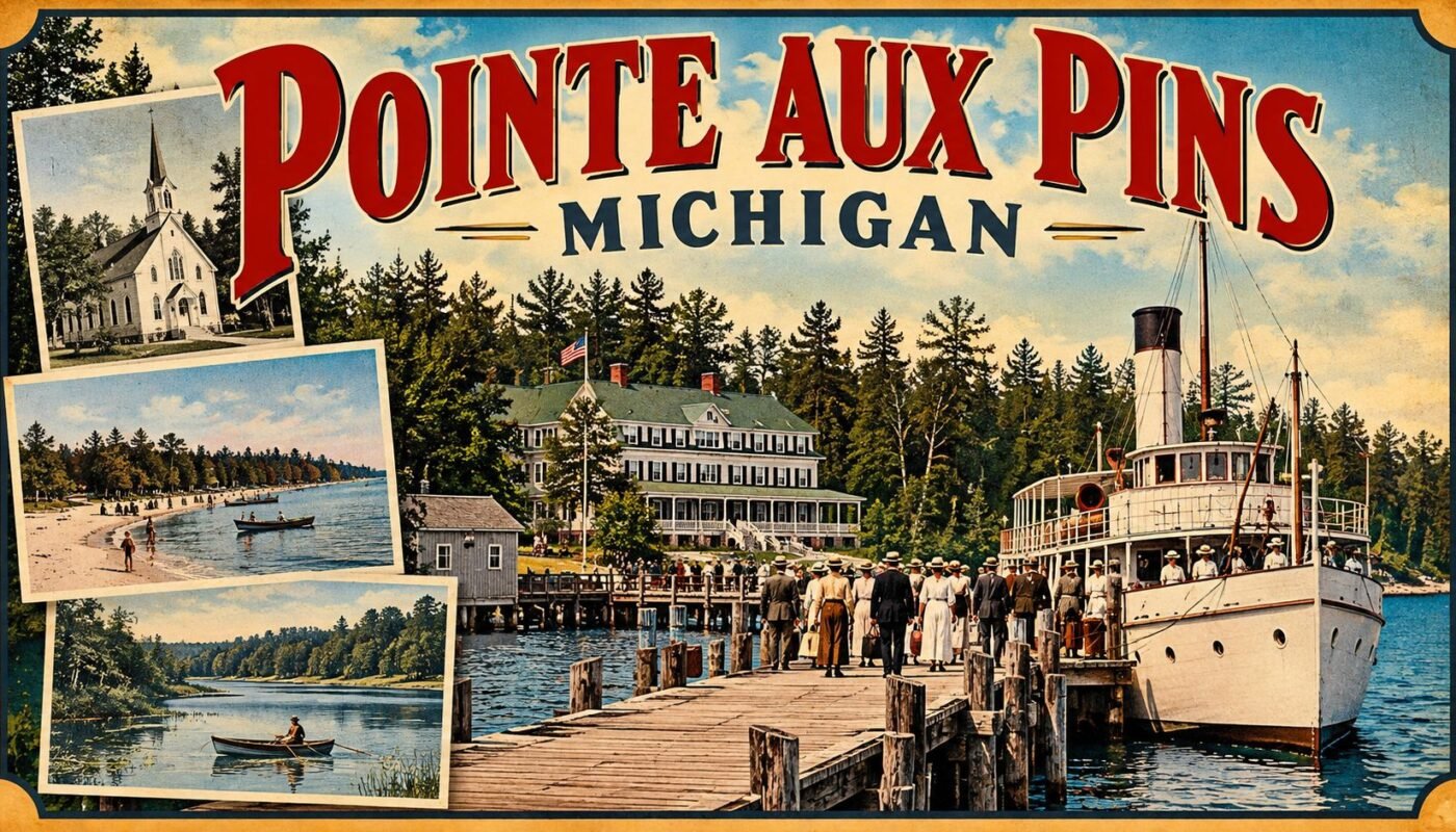 Featured Image for the History of Pointe Aux Pins