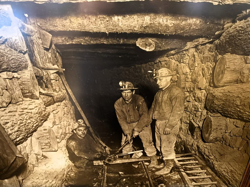 Underground track crew