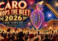 Caro Dropos the Beet 2027 -New Year's Eve celebration with fireworks