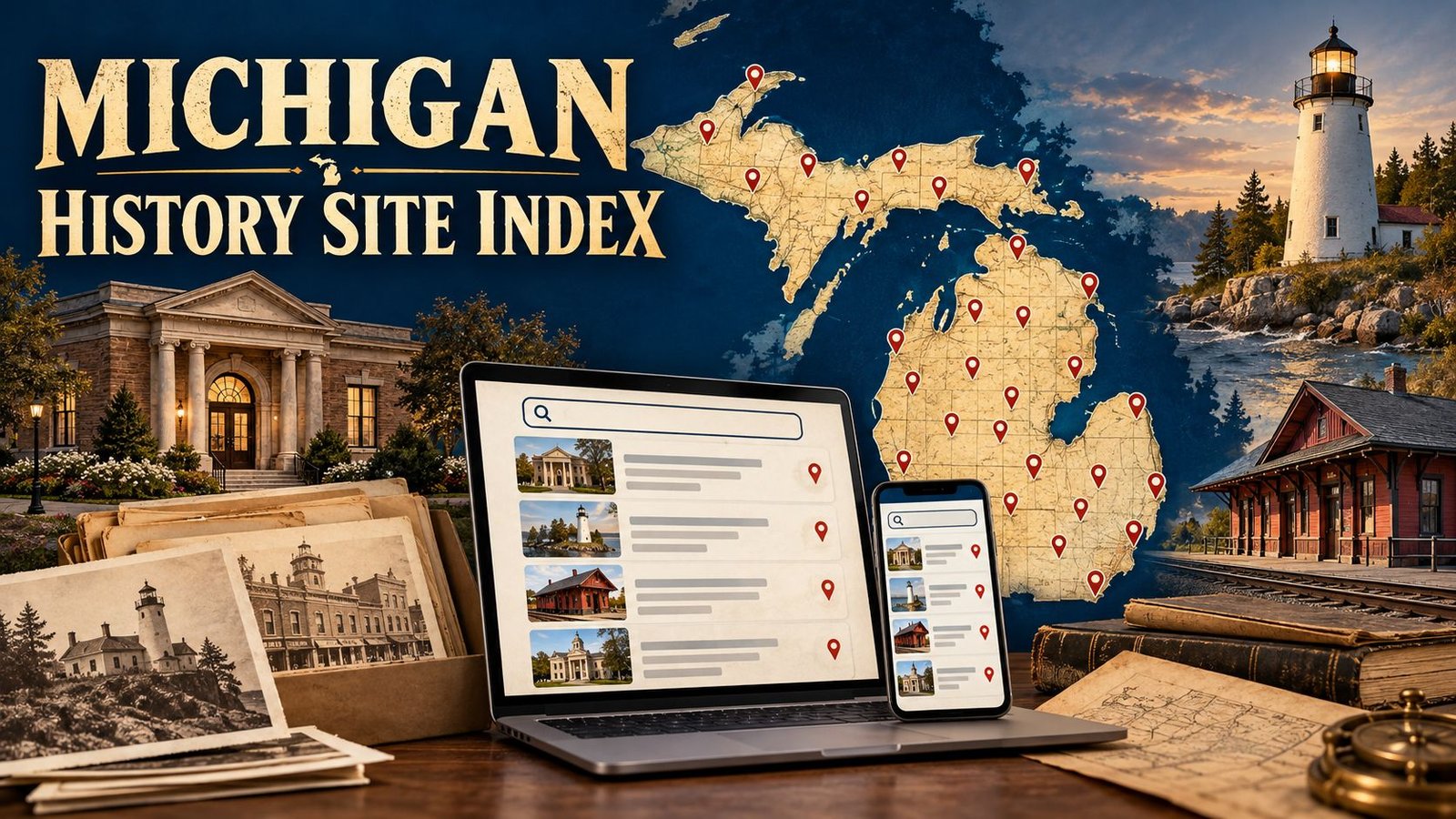 Michigan History Index