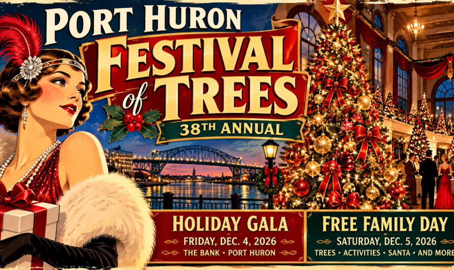 Port Huron Festival of Trees Returns for 38th Year With Holiday Gala, Free Family Day