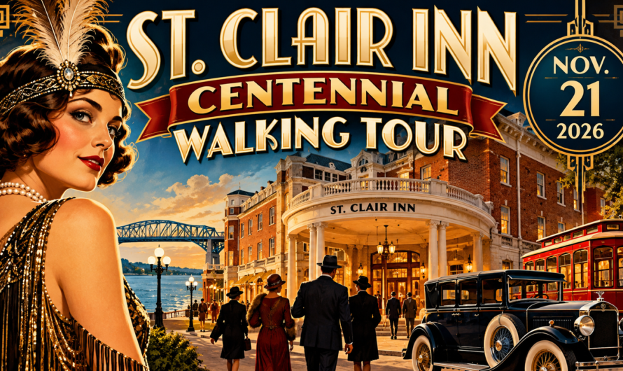 St. Clair Inn Celebrates 100 Years With Historic Tours, Prohibition Stories and Centennial Events