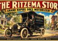 Vintage advertisement for motorized store