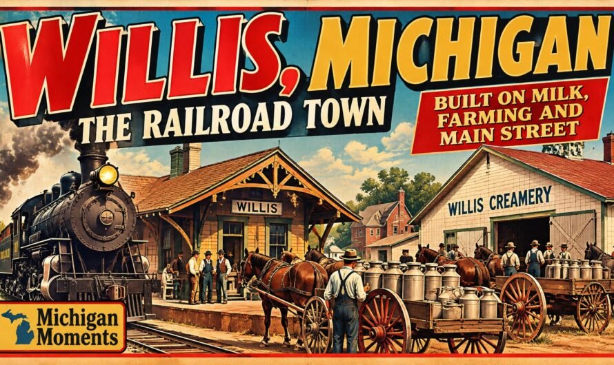 History of Willis Michigan – The Walbash Railroad Town Built on Milk, Farming and Main Street