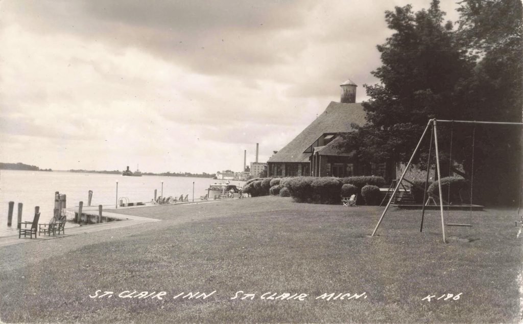 Historic inn by the waterfront.